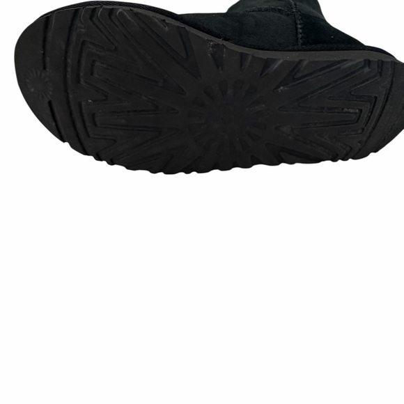 UGG Dark Suede Boots with Logo Detail - Picture 5 of 11